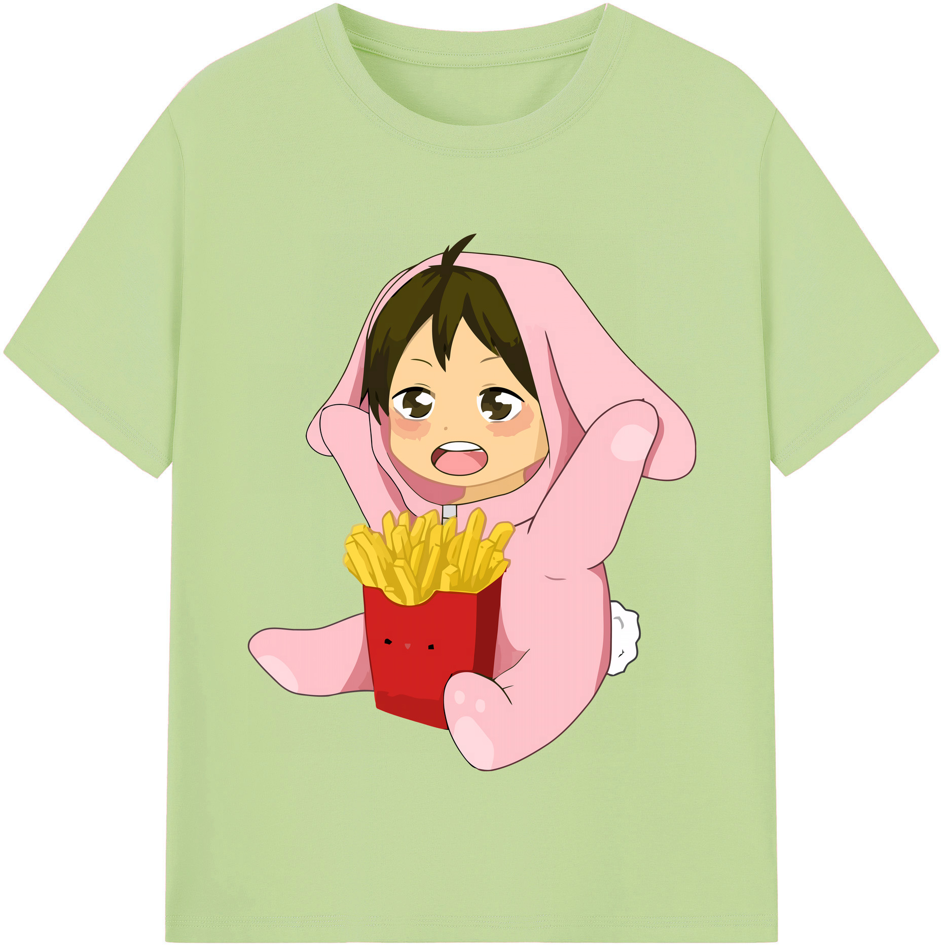 （画像用） ハイキュー!! Haikyu!! 綿100％半袖Tシャツ（フロントプリント）